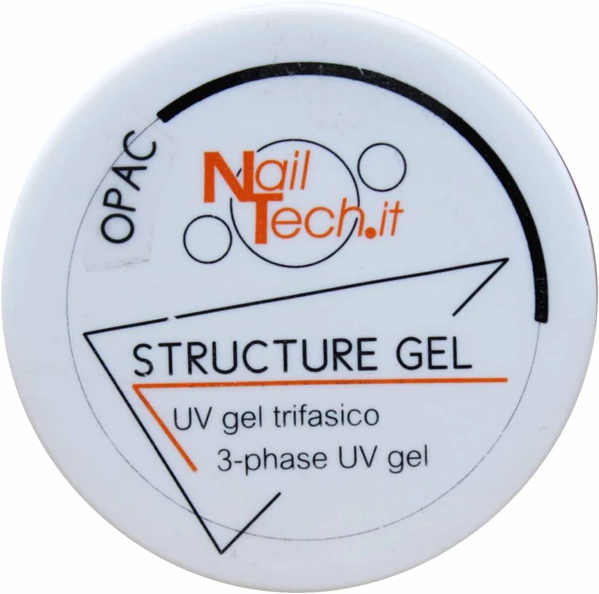 nail tech uv gel trifasico opaco per ricostruzione unghie 15 gr