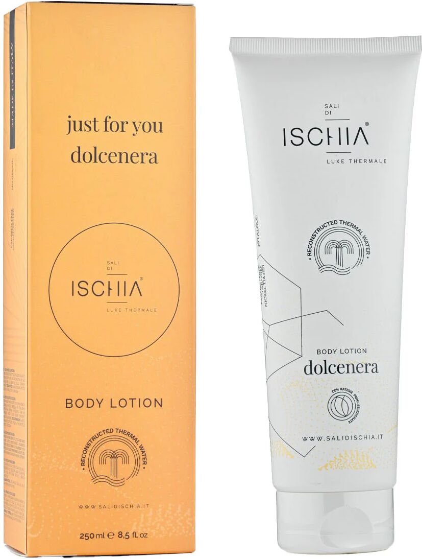 ischia eau thermale sali di ischia body lotion dolcenera emulsione idratante per corpo 250 ml