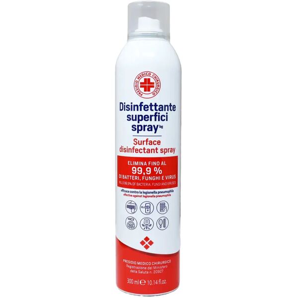 parisienne spray detergente superfici 99,9% alcool 300 ml