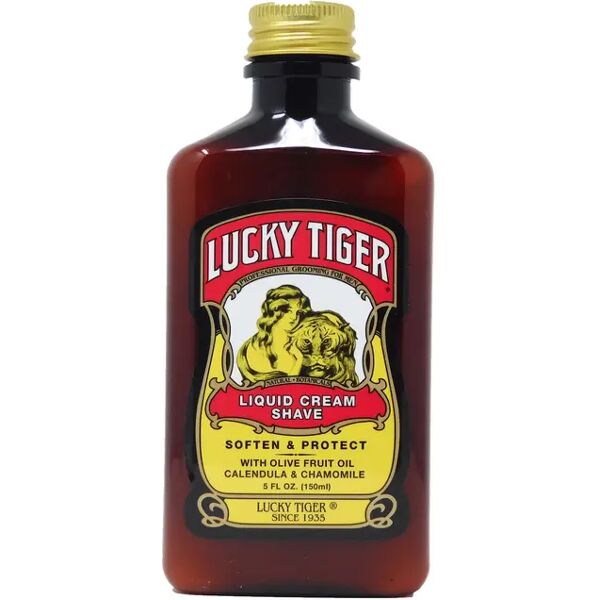 lucky tiger liquid cream shave - crema liquida da rasatura 150 ml