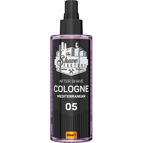 the shave factory colonia dopobarba 05 mediterranean 250 ml