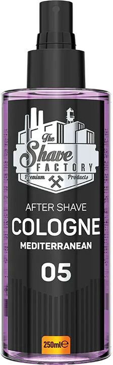 the shave factory colonia dopobarba 05 mediterranean 250 ml