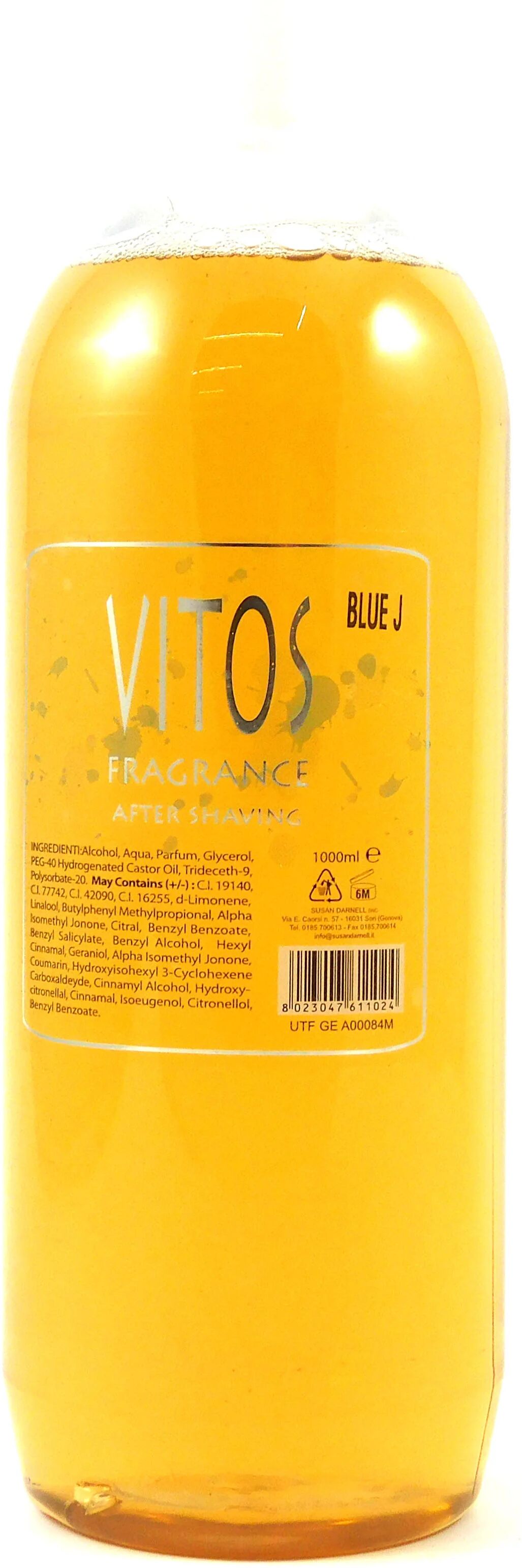 vitos after shave fragranza blue jeans 1000 ml