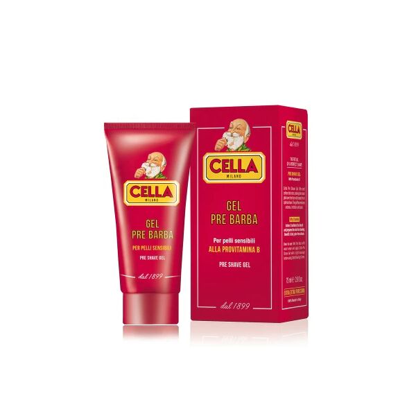 cella milano cella gel pre barba per pelli sensibili alla provitamina b 75 ml