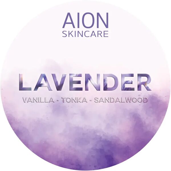 aion skincare sapone da barba lavender nuova formula maxima 140 gr