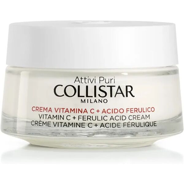 collistar attivi puri crema viso vitamina c + acido ferulico illuminante antiossidante 50 ml