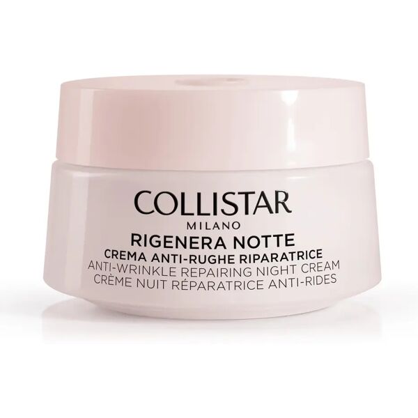 collistar rigenera notte crema anti-rughe riparatrice viso e collo 50 ml