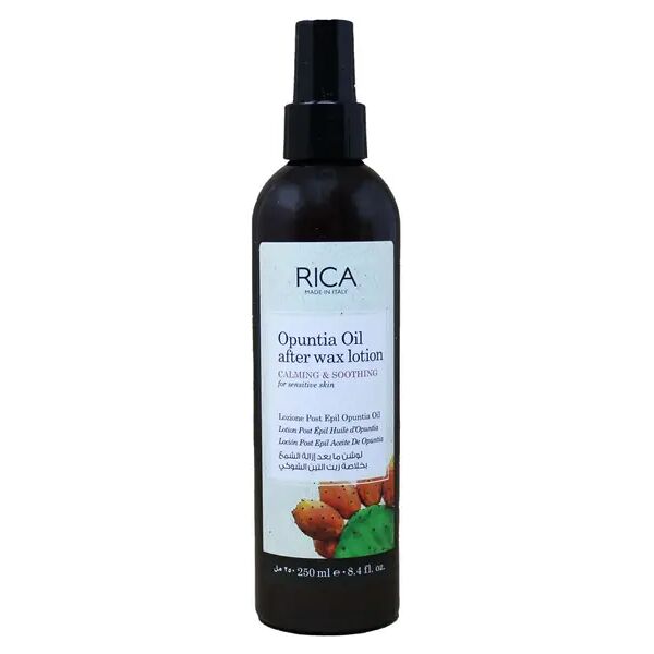 rica lozione post epilazione opuntia oil calmante e lenitiva 250 ml