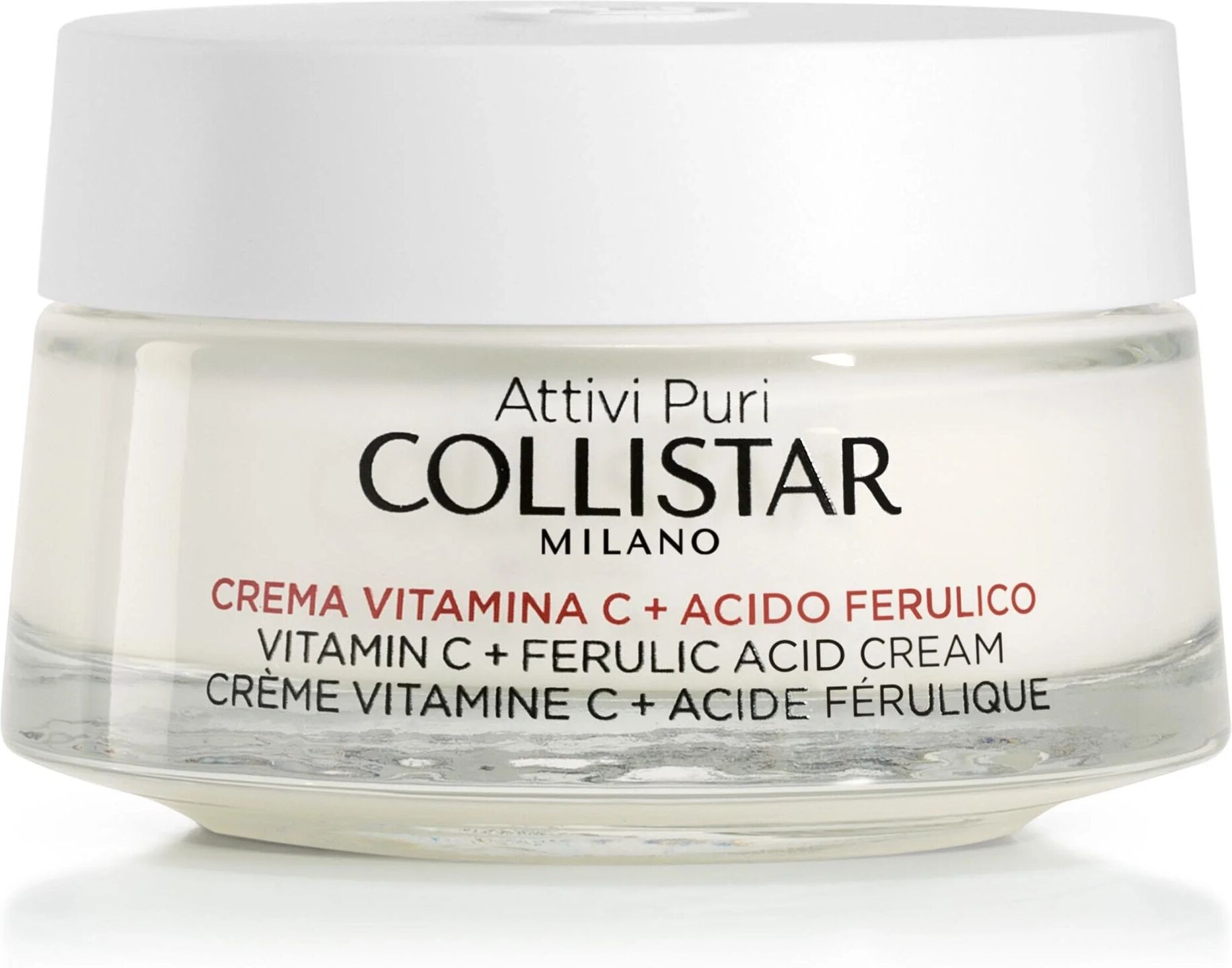 collistar attivi puri crema viso vitamina c + acido ferulico illuminante antiossidante 50 ml