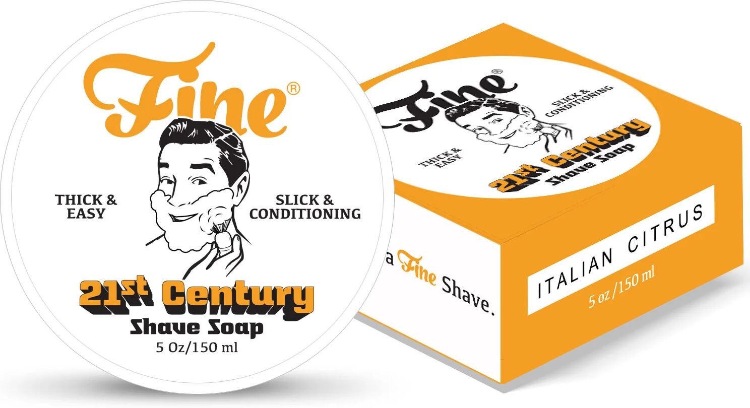 fine accoutrements sapone da barba nuova formula italian citrus 150 ml