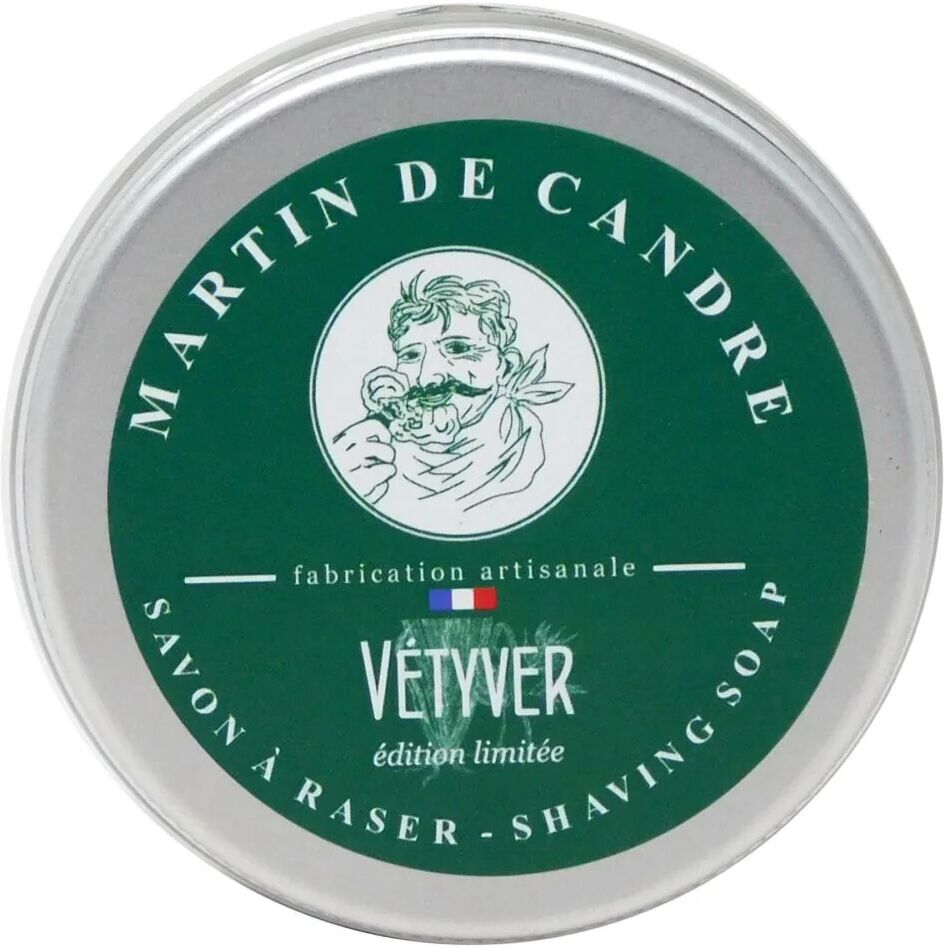 martin de candre sapone da barba solido fragranza vetyver 50 gr