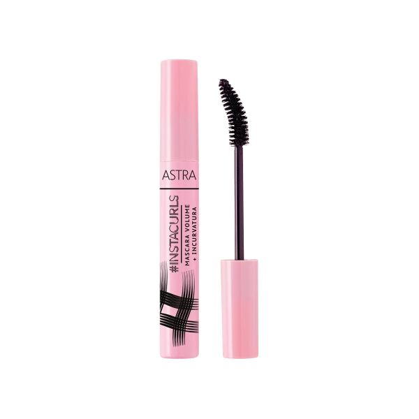 astra make up astra make-up instacurls mascara volumizzante e incurvante 10 ml