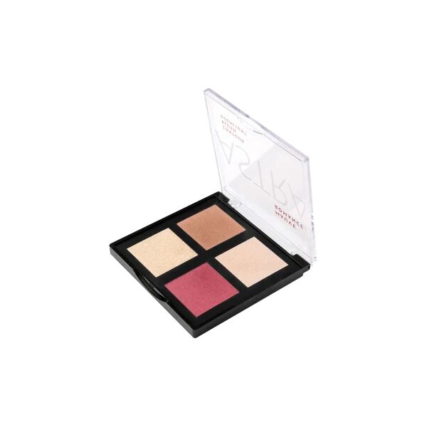 astra make up astra make-up romance palette fard blush 4 nuances