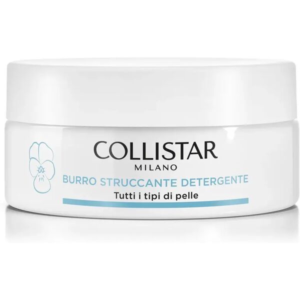 collistar make-up burro struccante detergente per tutti i tipi di pelle 100 ml