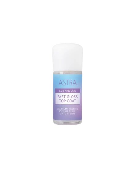 astra make up astra make-up fast gloss top coat unghie 12 ml