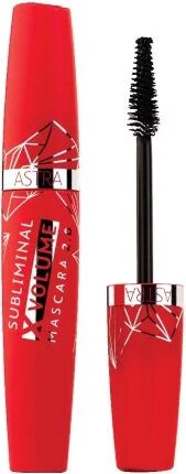 astra make up astra make-up subliminal x mascara 2.0 volumizzante extra black 11 ml