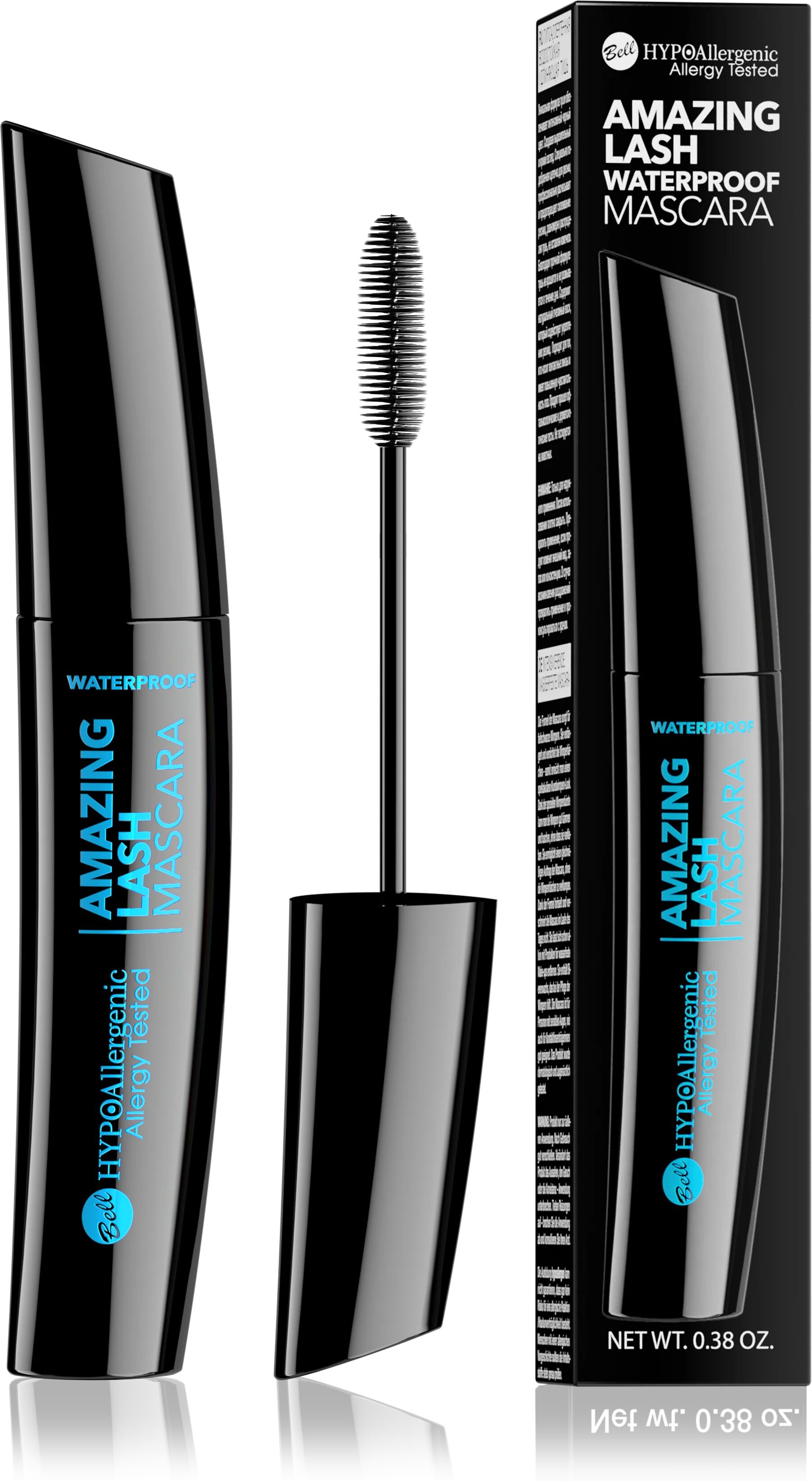 bell hypoallergenic hypoallergenic amazing lash waterproof mascara effetto ciglia finte 11 gr