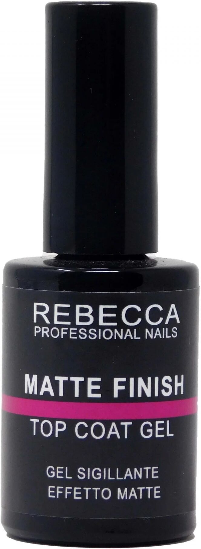 rebecca matte finish top coat gel 10 ml