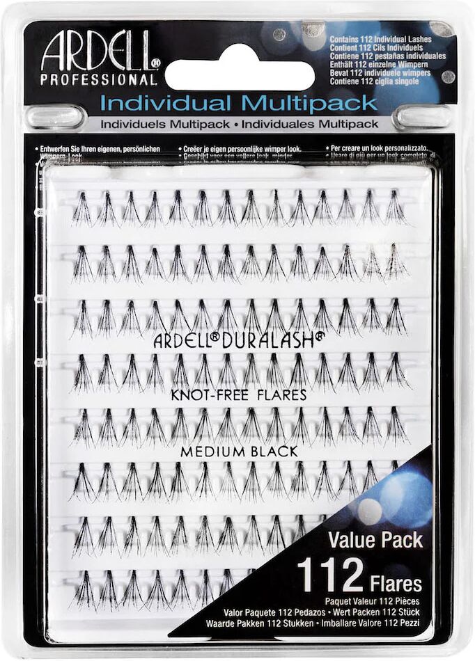 Ardell Multipack Ciglia Individuals Medium Black Senza Nodo