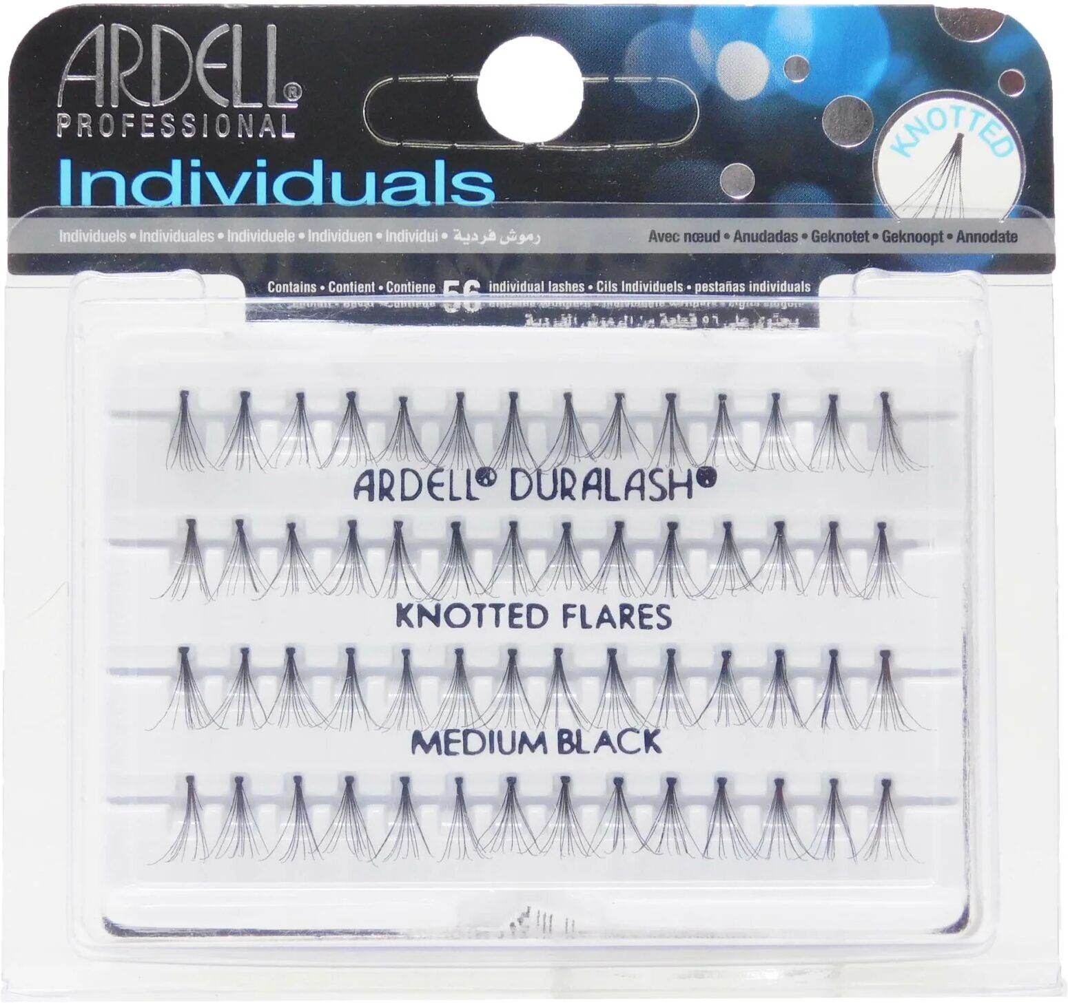 Ardell Ciglia Individuals Medium Black Con Nodo