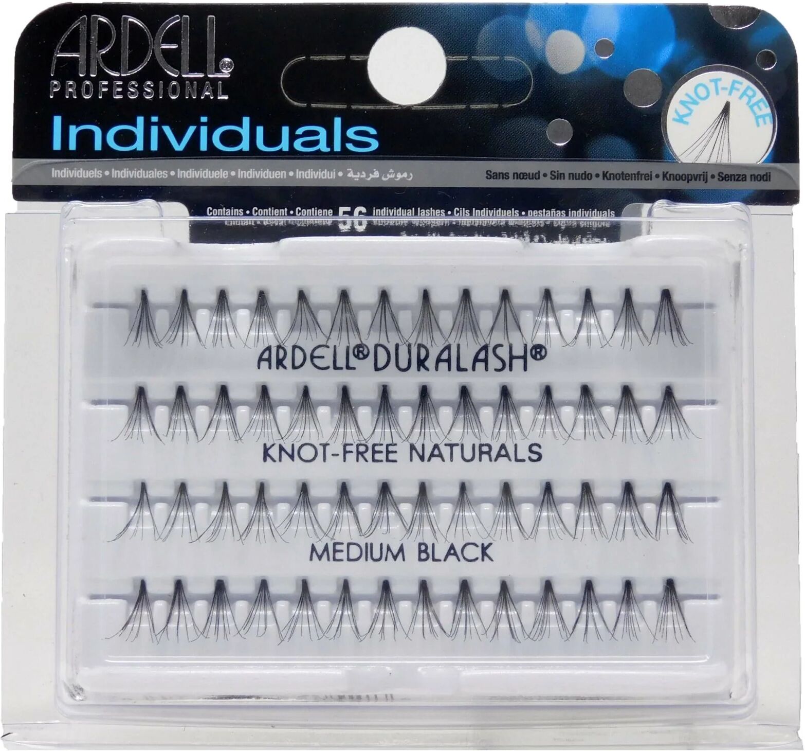 Ardell Ciglia Individuals Medium Black Senza Nodo