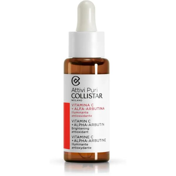 collistar attivi puri vitamina c+ alfa-arbutina illuminante antiossidante 30 ml