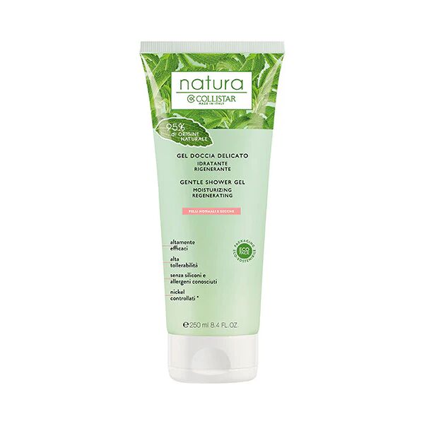 collistar natura gel doccia delicato idratante rigenerante 250 ml