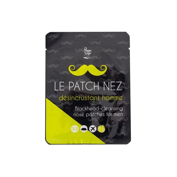 peggy sage patch per il naso uomo purificante 3 pz 0,7 gr