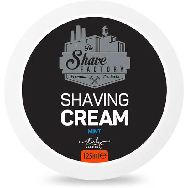 the shave factory sapone da barba mint 125 ml