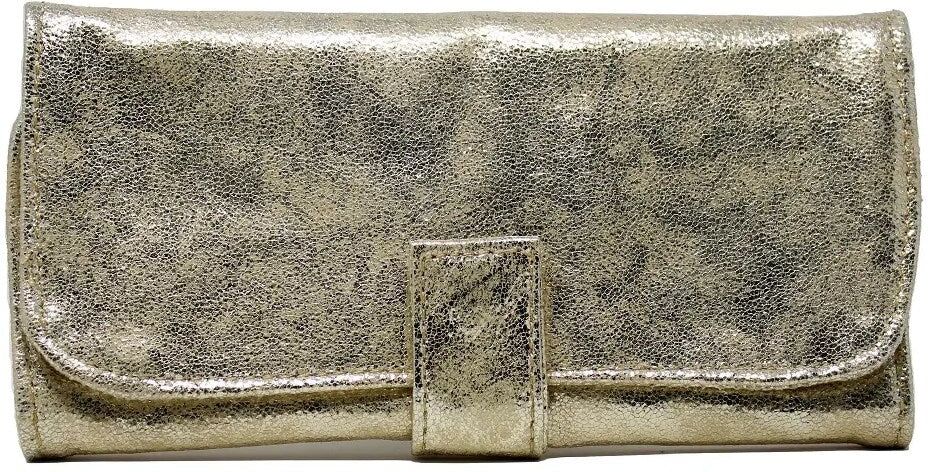 peggy sage trousse porta pennelli per unghie colore gold