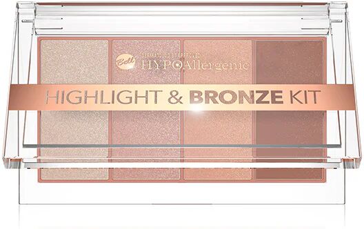 bell hypoallergenic hypoallergenic highlight & bronze kit set illuminanti e terra abbronzante 20 gr