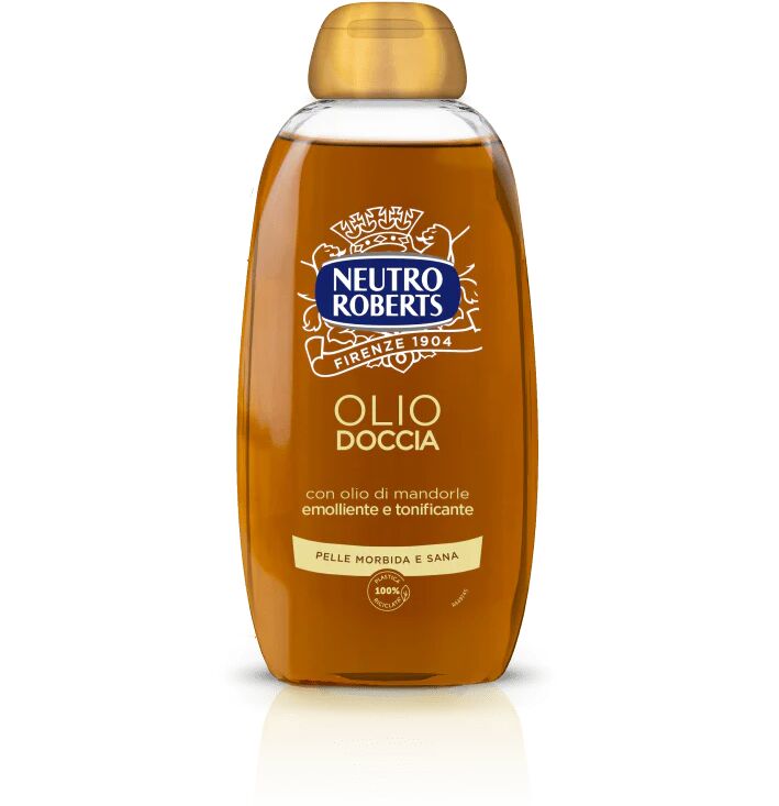 neutro roberts olio doccia con olio di mandorle emolliente e tonificante 250 ml