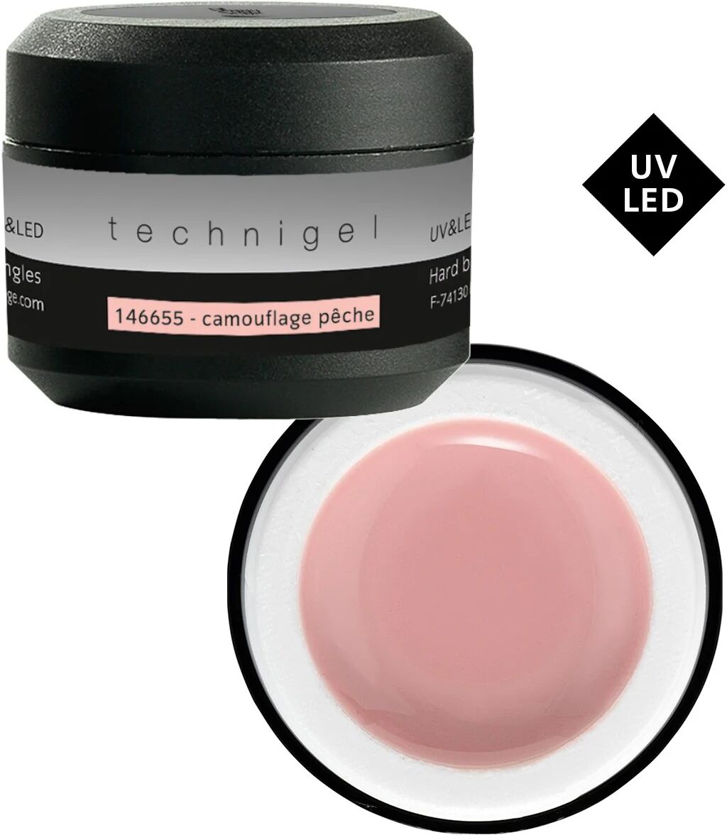 Peggy Sage Techni Gel UV Di Costruzione Camouflage Per Unghie Colore Pesca 15 gr