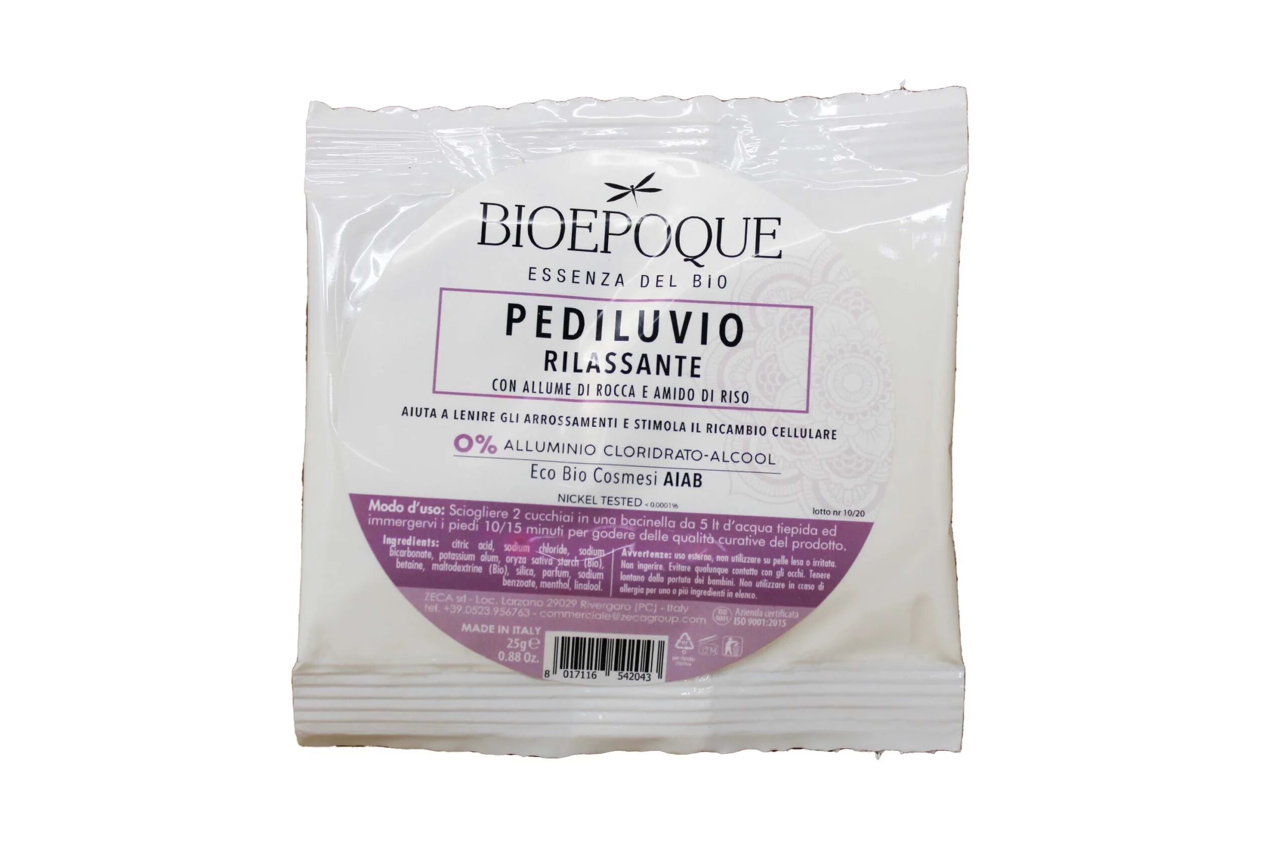 Bioepoque Pediluvio Rilassante 25 gr