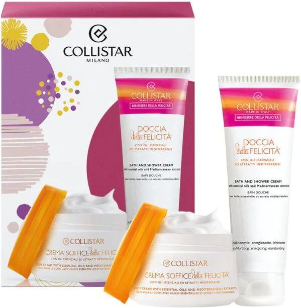 Collistar Cofanetto Crema Soffice Della Felicità 200 ml + Doccia Della Felicità 250 ml