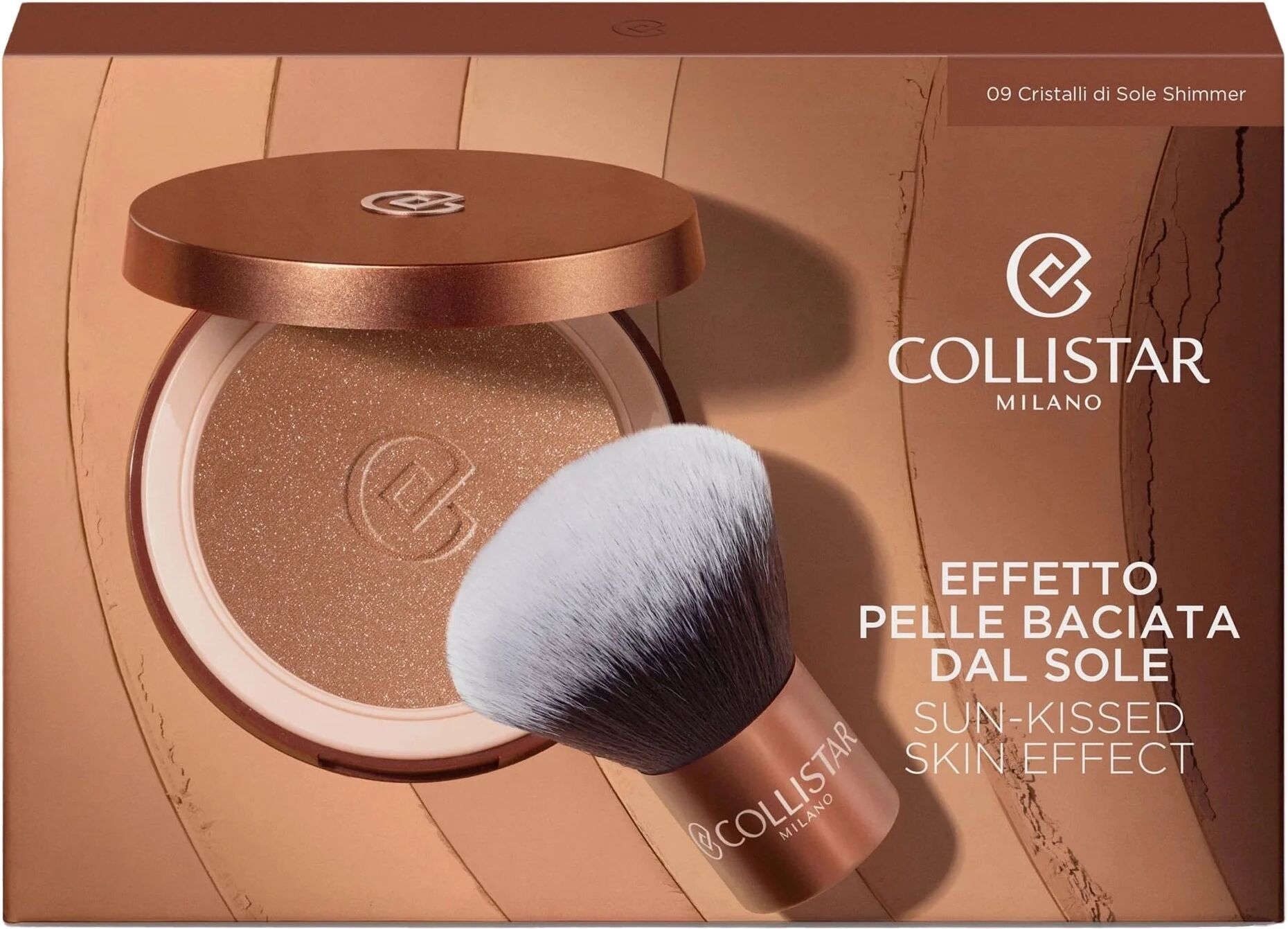 Collistar Cofanetto Terra Abbronzante Effetto Seta 09 Cristalli di Sole Shimmer