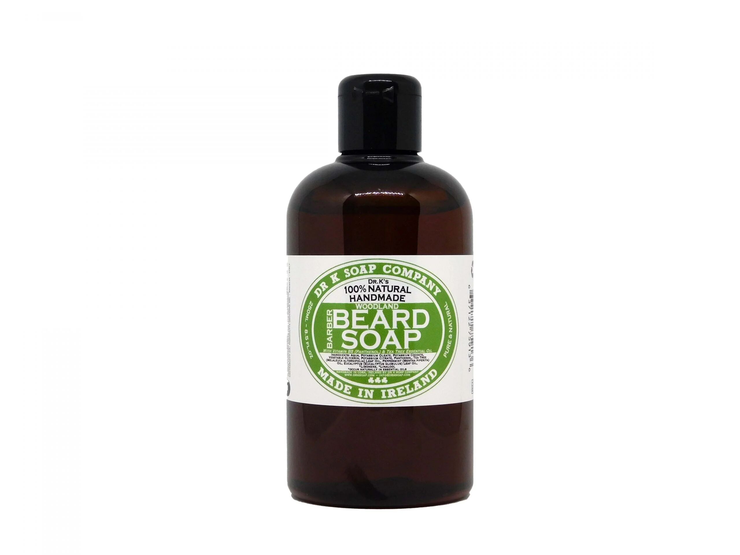 dr k soap company dr k beard soap sapone per barba woodland 250 ml