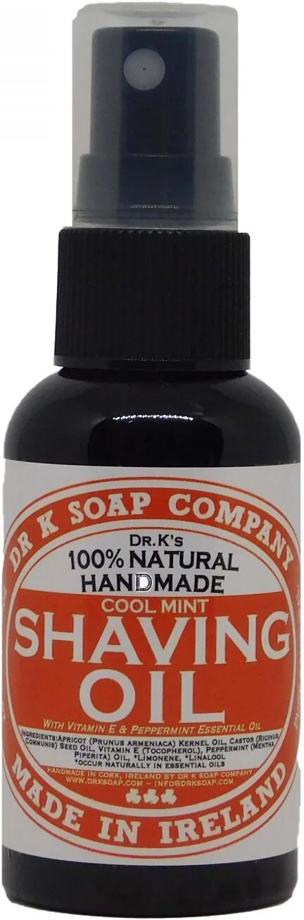 dr k soap company dr k soap shaving oil olio per rasatura spray 50 ml