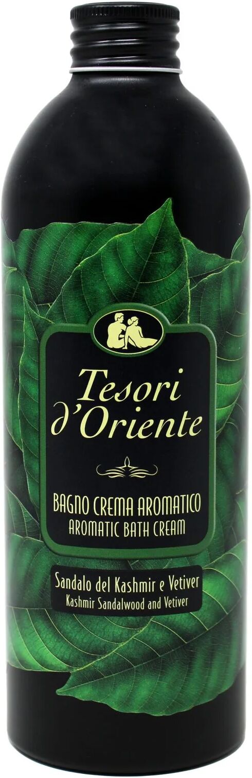 tesori d'oriente bagno crema aromatico sandalo del kashmir e vetiver 500 ml