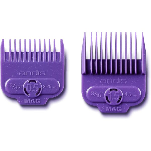 andis magnetic comb rialzi per tosatrice set 2 pz