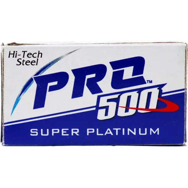 pro500 pro 500 super platinum lamette da barba box da 10 pz