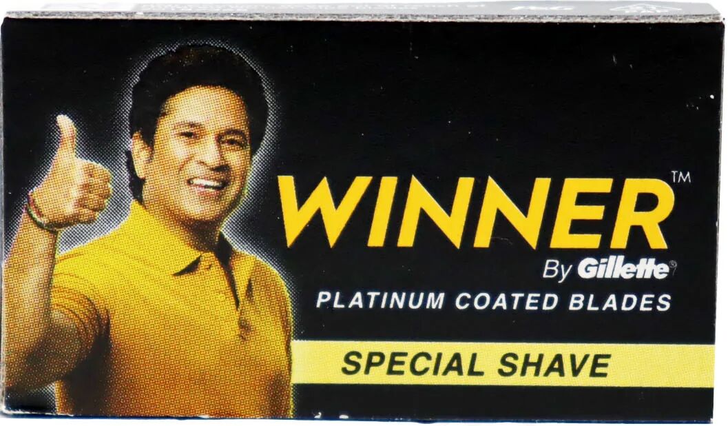 Winner By Gillette Platinum Lamette Da Barba Box Da 10 pz