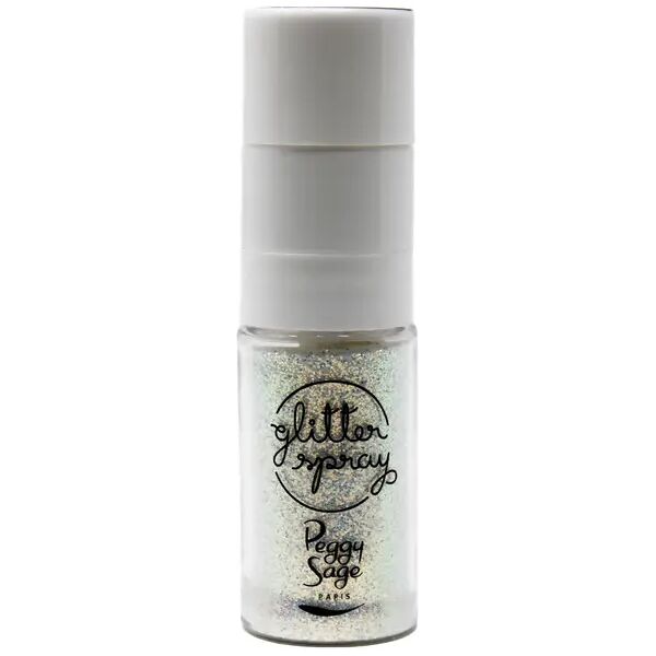 peggy sage glitter spray pearly white per nail art 14 gr