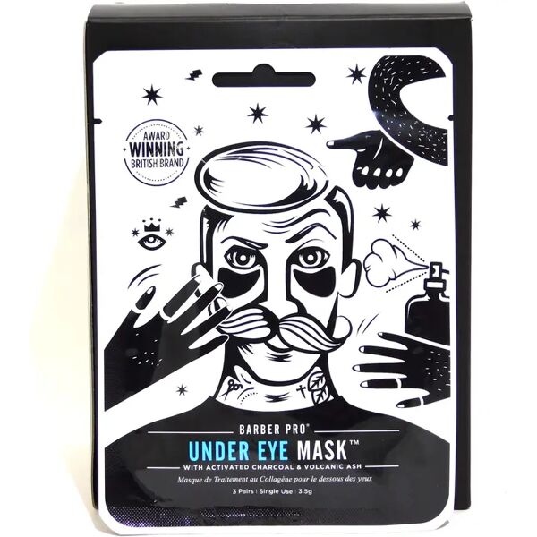 barber pro - under eye mask 3x 3.5 gr - maschera antirughe