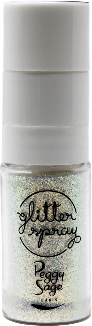 peggy sage glitter spray pearly white per nail art 14 gr