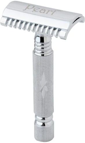 pearl shaving rasoio di sicurezza ssh-02 chrome pettine aperto