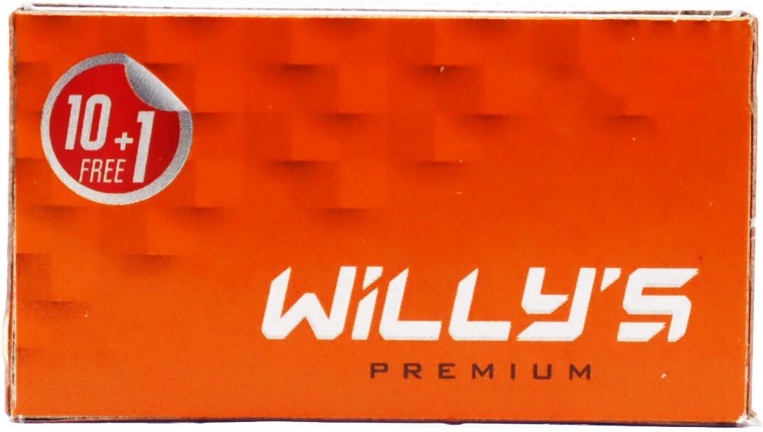 willy's premium lamette da barba box da 10 pz