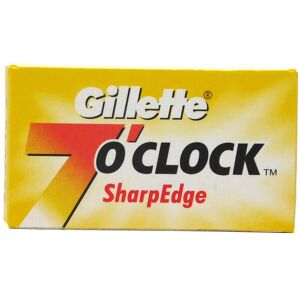 Gillette 7'o Clock Sharpedge Lamette Da Barba Box Da 5pz