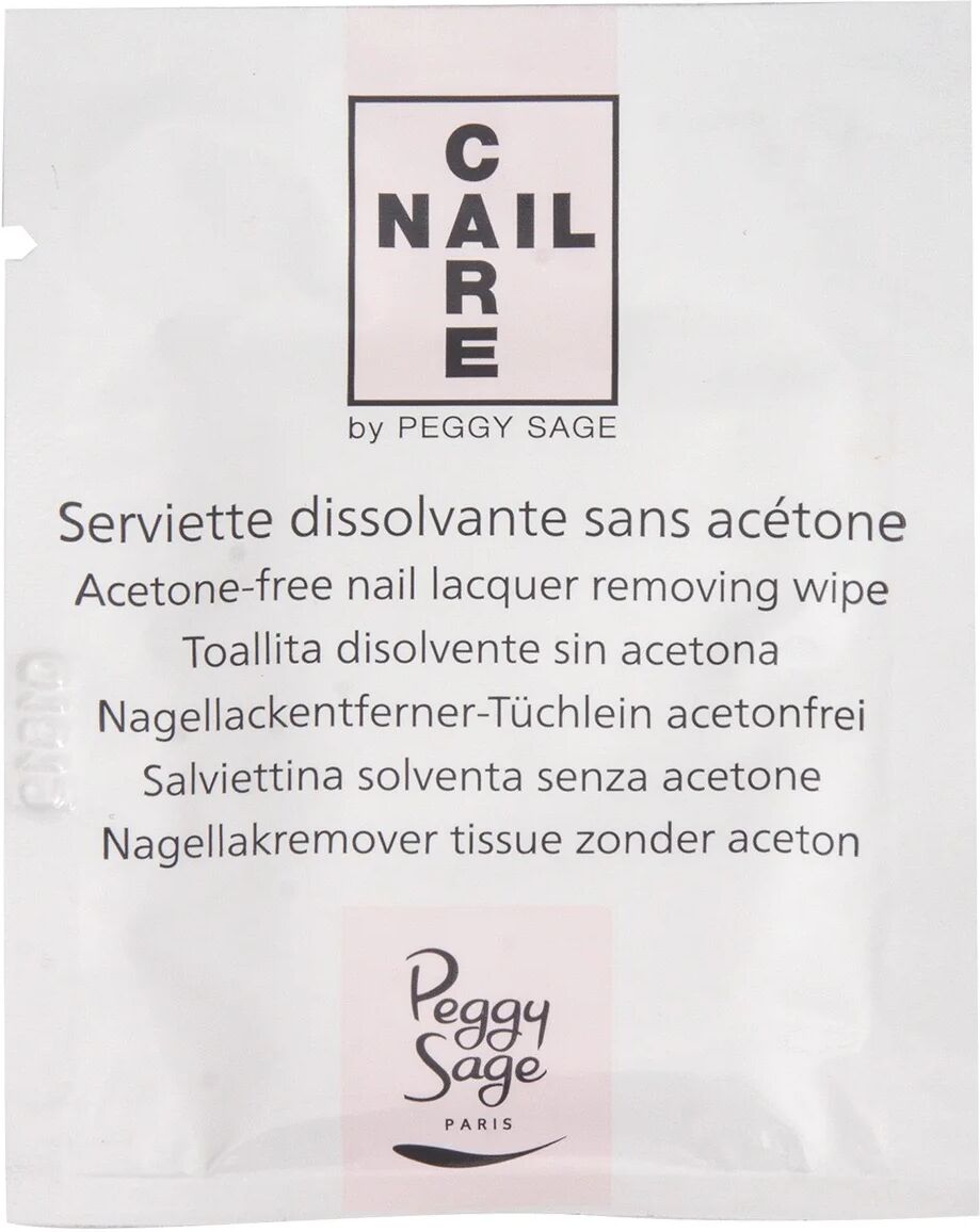 Peggy Sage Salviette Solventi Senza Acetone 10 Pz