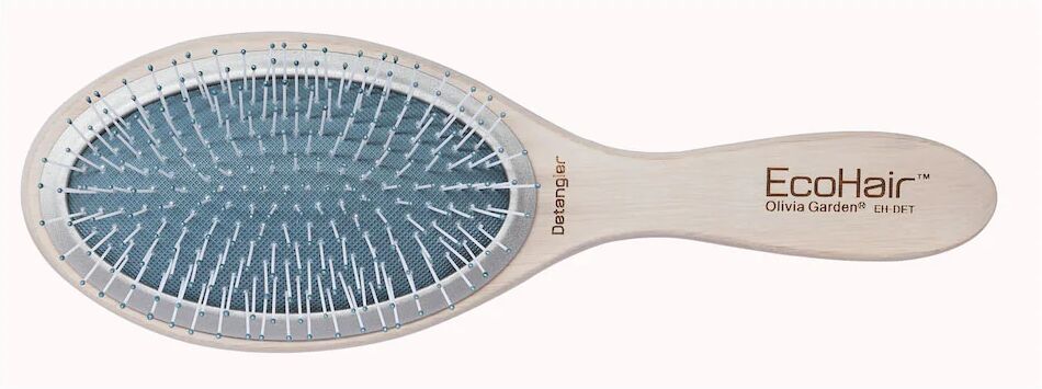 Olivia Garden Spazzola Eco Hair Paddle Detang Manico In Bambù